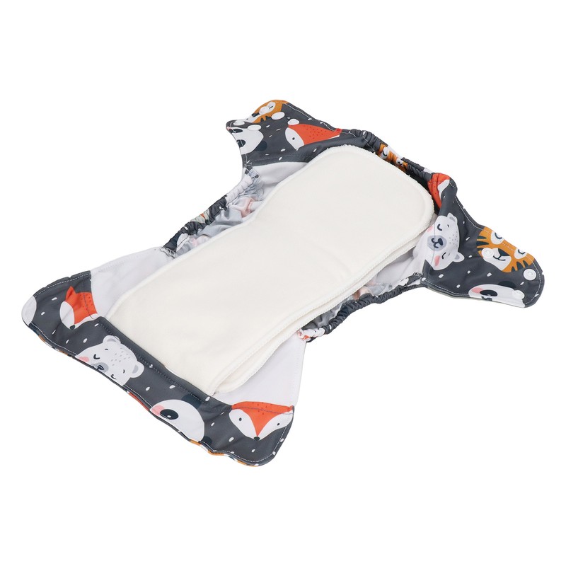 Baby Cloth Diaper One Size Adjustable Washable Reusable Breathable Prevent