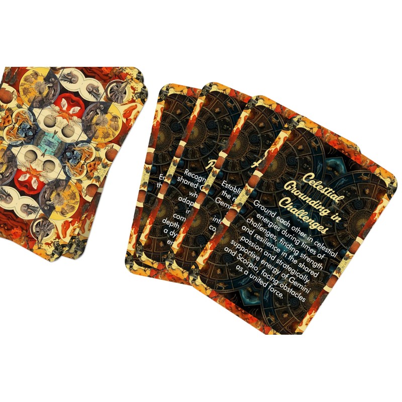 Ibiza Tarot Gemini and Scorpio - Zodiac Compatibility - Divination