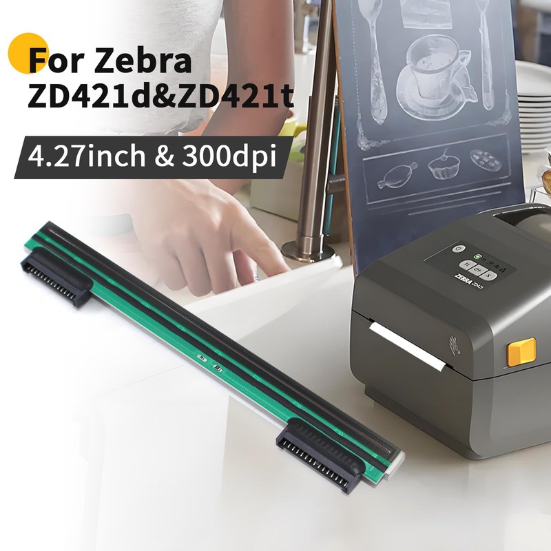 P1112640-219 New Printhead for Zebra ZD421 ZD421d ZD421t Thermal Mobile