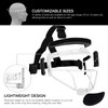Dinictis Softball Face Mask, Lightweight, Comfortable, with Wide Field Vision,
