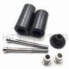 HONGK Carbon Frame Sliders Crash Protector For 2003-2004 Kawasaki ZX6R