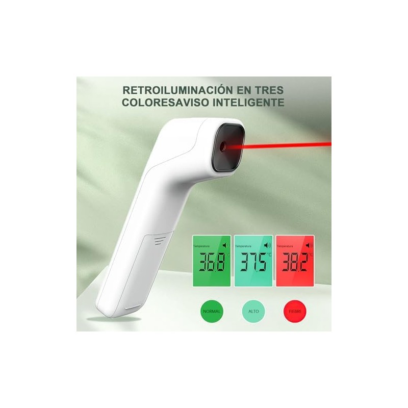 AXIDUN Termómetro Digital Infrarrojo Portátil Termometro Digital Bebe, Termometro Digital,