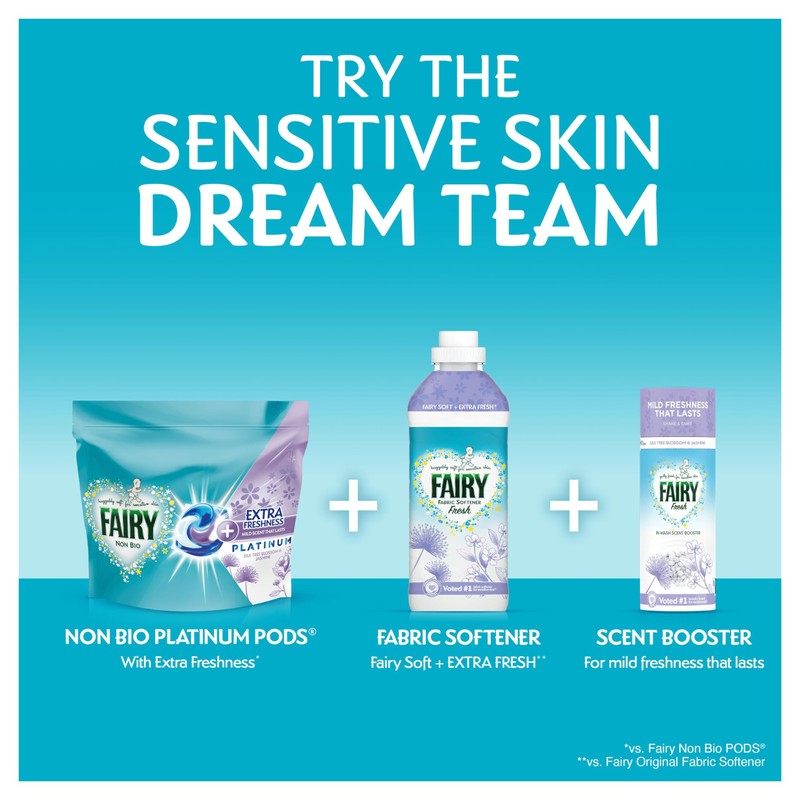 Fairy In-Wash Scent Booster 495g, Silk Tree Blossom & Jasmine,