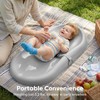 Mallify Wipe-Clean Changing Pad, Waterproof & Wipeable, Soft & Non-Slip
