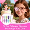 HotoPink 10 Pcs Eye Patches for Kids Glasses, Reusable Cartoon