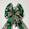 Handmade St. Patrick's Day Bow, Shamrocks, Stripes, Check