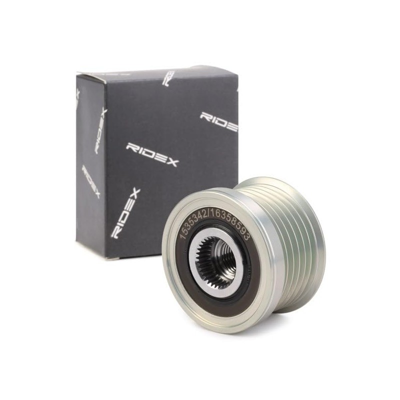 RIDEX 1390F0103 Alternator Freewheel Pulley Light Machine