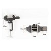 MYTEC Home Vise Clamp-On Vise，2.5" black