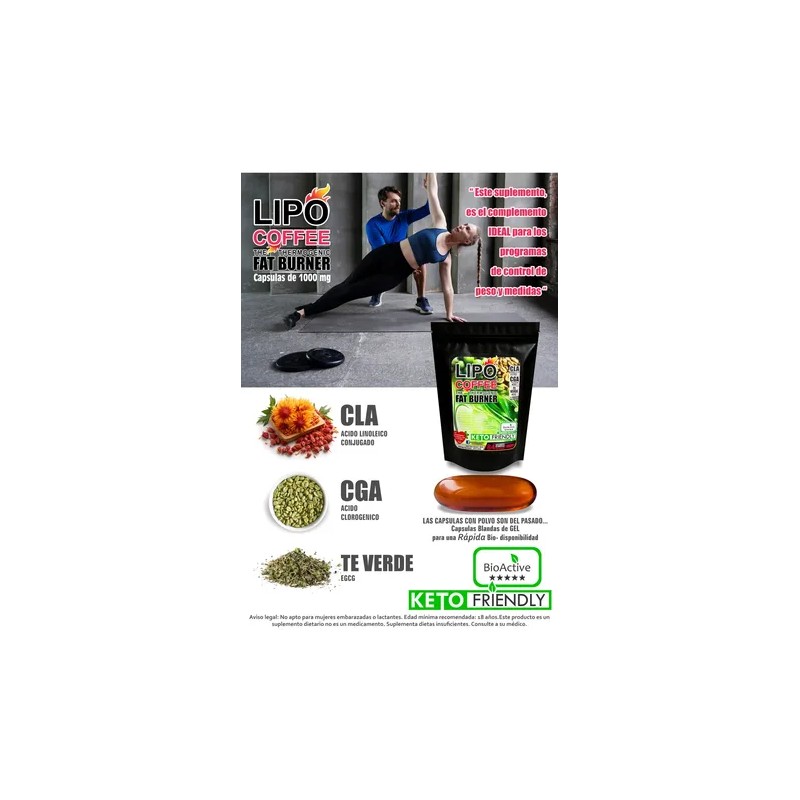 Cafe Verde + Teverde + Cla Termogenic Quemagrasa Capsulasgel