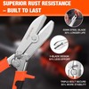 ValueMax 5-Blade Hand Crimper, Gutter Crimping Tool and Sheet Metal