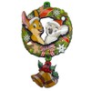 I Love Aus Koala & Roo Wreath Christmas Ornament
