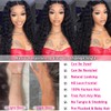 ULRICA Deep Wave Lace Front Wigs Human Hair Wigs for