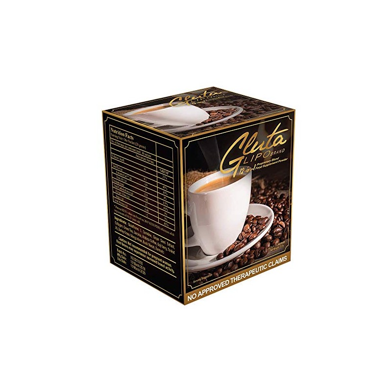 10-Sachets GlutaLipo Coffee 13-in-1