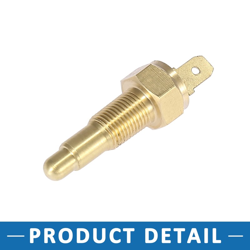 A ABSOPRO Car Engine Fan Thermostat Sensor Earth Switch 1/8