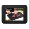 AKINOYAMA Cutting Board, Black, Heat Resistant, Elastomer, Antibacterial, Dishwasher Safe,