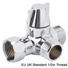 3 Way Shower Diverter Adapter for Shower Head with Switch