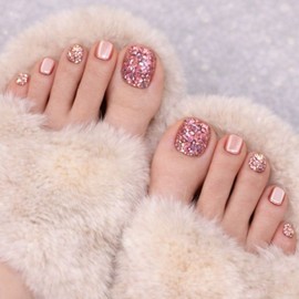 MoodroAll Pedi Tip Self Pedi Magnetic Gel, 1 piece, M07.Pink Lovely / MoodroAll 패디팁 셀프 패디 자석젤, 1개, M07. 핑크 러블리