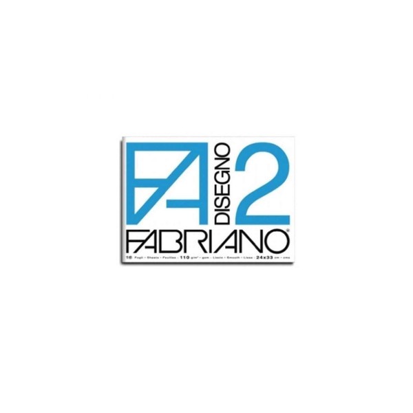 Fabriano F2 Album 10fg 24x33 Riq 0420420, 00050015