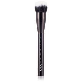 NYX Professional Makeup Pro Brush Dual Fibre Makeup Brush for Foundation, Wide Brush with Full and Soft Bristles, Foundation Brush