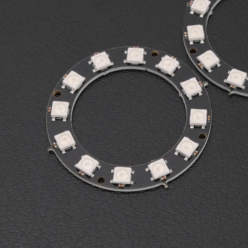 Create idea 5pcs RGB LED Ring 12 Bit RGB LED
