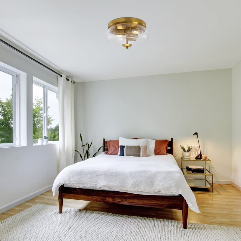 Darkaway Ceiling Light Fixtures Flush Mount Ceiling Light, Indoor Outdoor