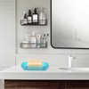 Self-Draining Soap Dish, Pack of 2 Soap Dish Sink, Plastic