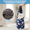 ZINGTERRA Cat Grooming Wrap,Anti-Escape Cat Wrap for Grooming,Self-Adherent Soft Cat