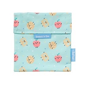 Roll'eat ® - Snack'n'Go Mr. Wonderful | Reusable and Eco-Friendly Snack Bag, BPA Free, Avocado