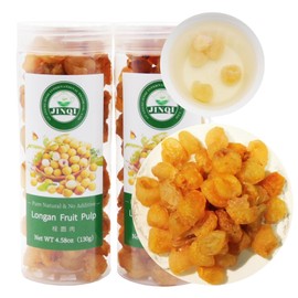 JINQI Seedless dried Longan longan Guiyuan Guiyuan dried 无核龙眼干 桂圆干260g(130g×2)