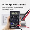 Multifunctional Multimeter Dt-830b, Portable LCD Digital Tester Amp Volt Ohm