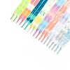Elerevyo 2 Pair Flat Colorful Shoelaces Tie Dye Shoe Laces
