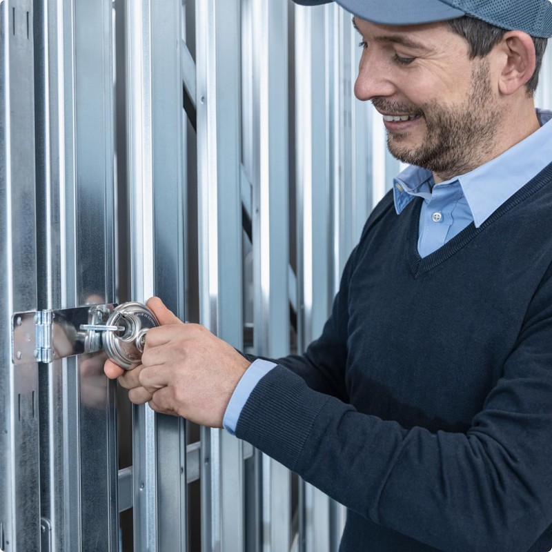 ABUS Diskus Vorhängeschloss 24IB/50 aus Edelstahl - mit 360° Rundumschutz