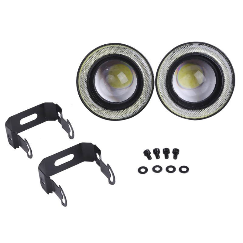 Kstyle LED White 2.5 Fog Lamp with Squid Ring White