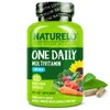 NATURELO Mens Multivitamins - One Daily Multivitamin for Men with