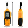 Digital Psychrometer Thermometer Hygrometer with Backlight, ERAY Temperature and Humidity