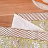 Perilla Home - Camino de mesa rectangular con estampado de