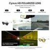 Cyxus P1574 Magnetic Glasses, Glasses and Sunglasses, 2-Way Glass, Clip-On,