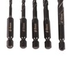 Twist Drill Set Wall Triangular Drill Bits 4MM 5MM 6MM
