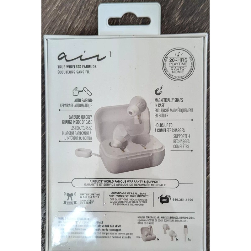 InEar Air 1 True Wireless Bluetooth Airbuds (Bluetooth Earbuds SEALED)