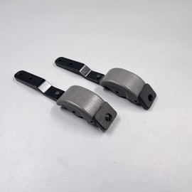 HUYILUN0104 2 PCS Gray Rear Quarter Window Latch Compatible with Toyota Hilux 1997-2004 Tacoma 2000-2004