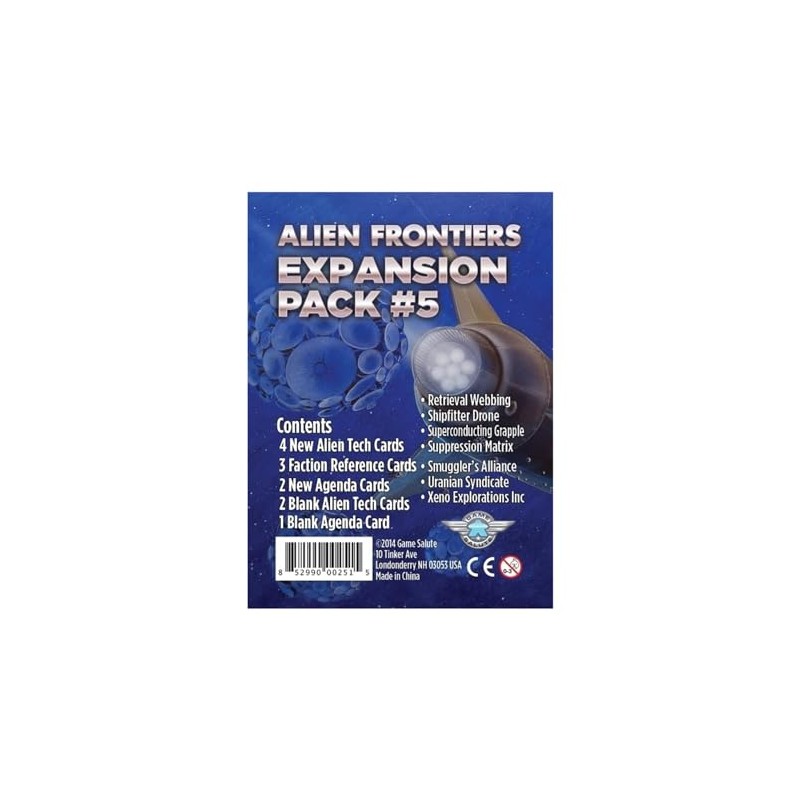 Alien Frontiers: Expansion Pack 5