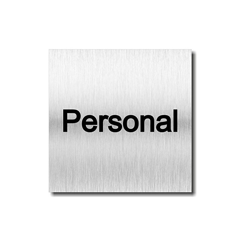 Door Sign Personal Sign UV Print 12 x 12 cm