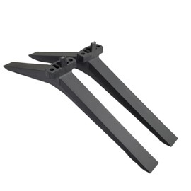 generic OEM Part - TV Base Stand Legs Compatible with LG 70"" 75' 86"" Base Tabletop TVs Stand for Models 86UQ7590PUD 75UQ7070ZUD 70UQ7070ZUD Screws Included., grey