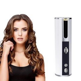 Upgraded Automatic Rotating Curling Iron - CurlPro Plus Long Barrel Curling Wand for Long Hair, Hair Curler for Women, Anti-Scald, Tangle-Free