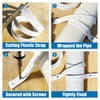 Plastic Hanger Strap 3/4 Inch x 30 FT Reinforced Flexible