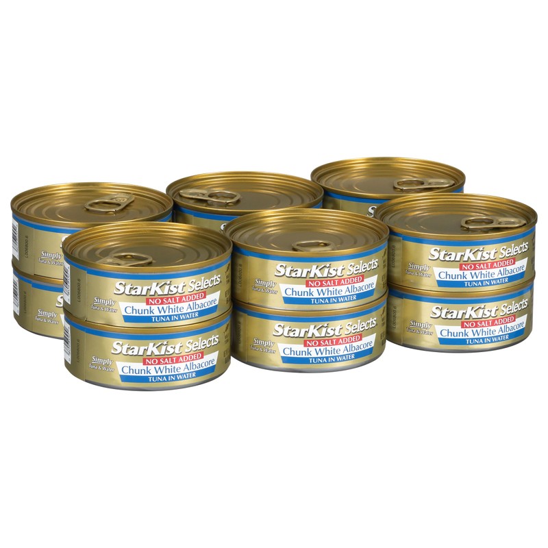 StarKist Selects No Salt Added Chunk White Albacore Tuna in