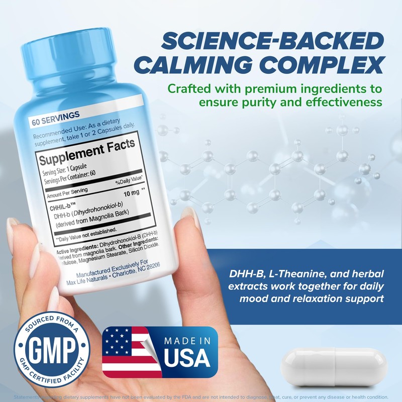 Chill Pill Happy Pills Mood Stabilizer Women and Men with