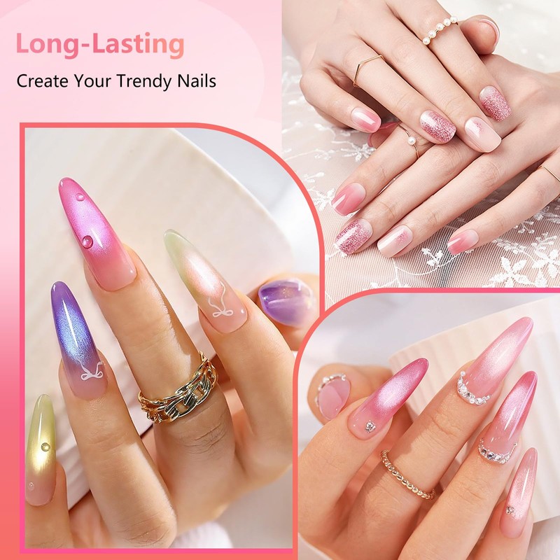 Nail Kit for Beginners with Everything,Practice Hand Set & Storage