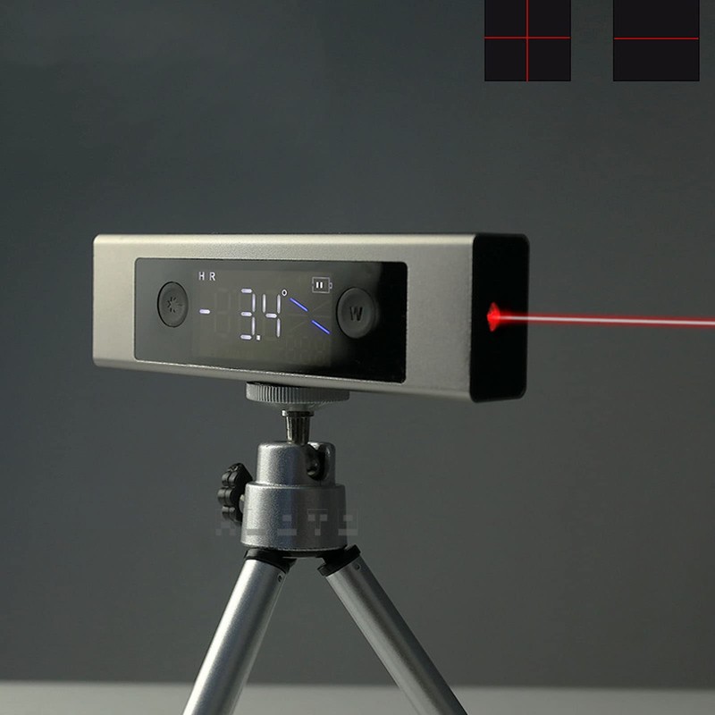 Protractor Digital Inclinometer, Multifunctional Device Precise Professional Angle Measure Lasers