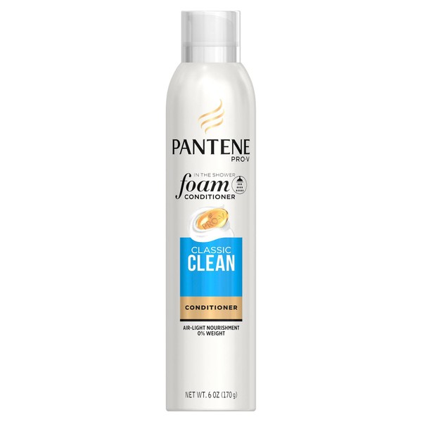 Pantene Pro-V Classic Clean Foam Hair Conditioners, 6 Ounce